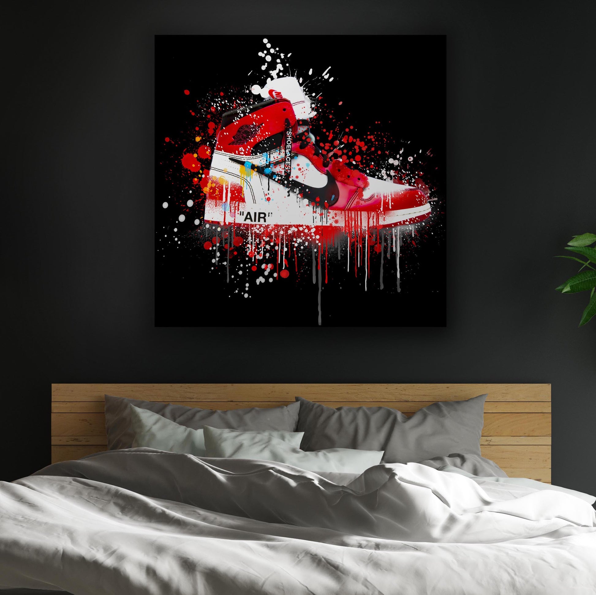 OFF RED Dunk - Pop Art Canvas