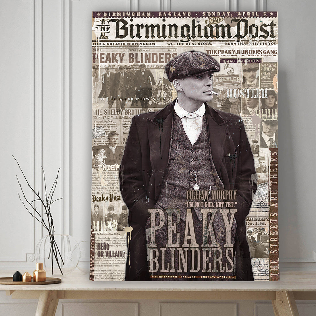 I AM NOT GOD NOT YET - PEAKY BLINDERS F MOCKUP 3