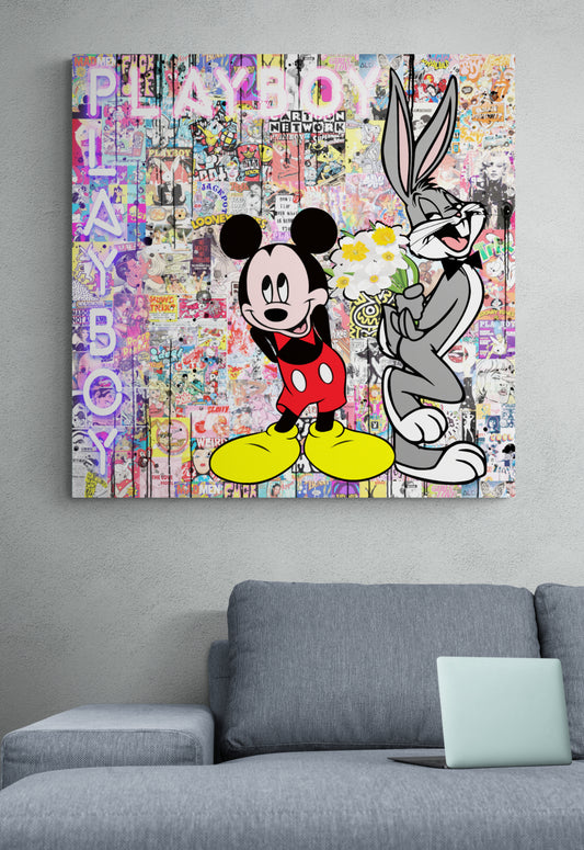 Play Boyz - Cartoon Canvas