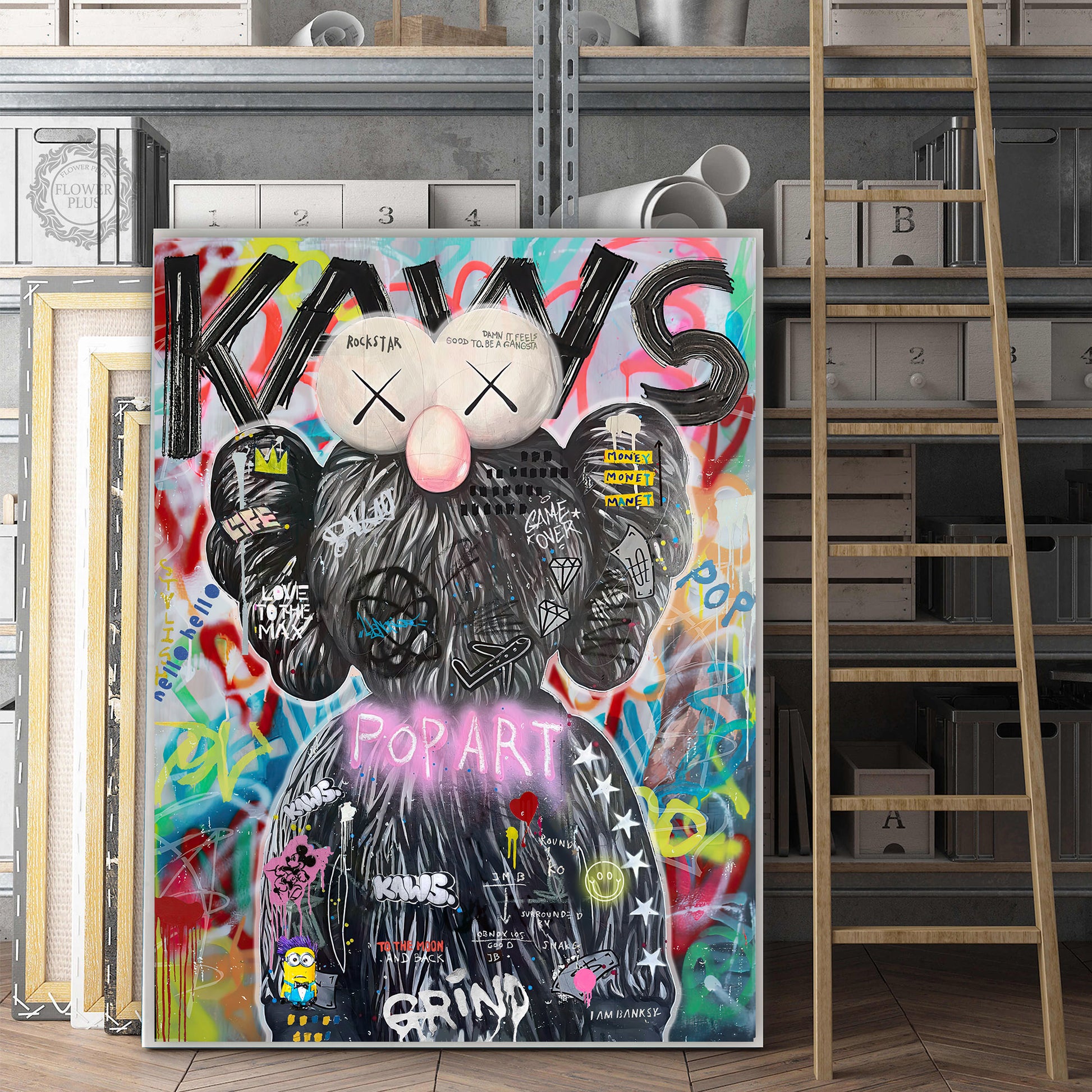 POP ART Doll - Pop Art Canvas