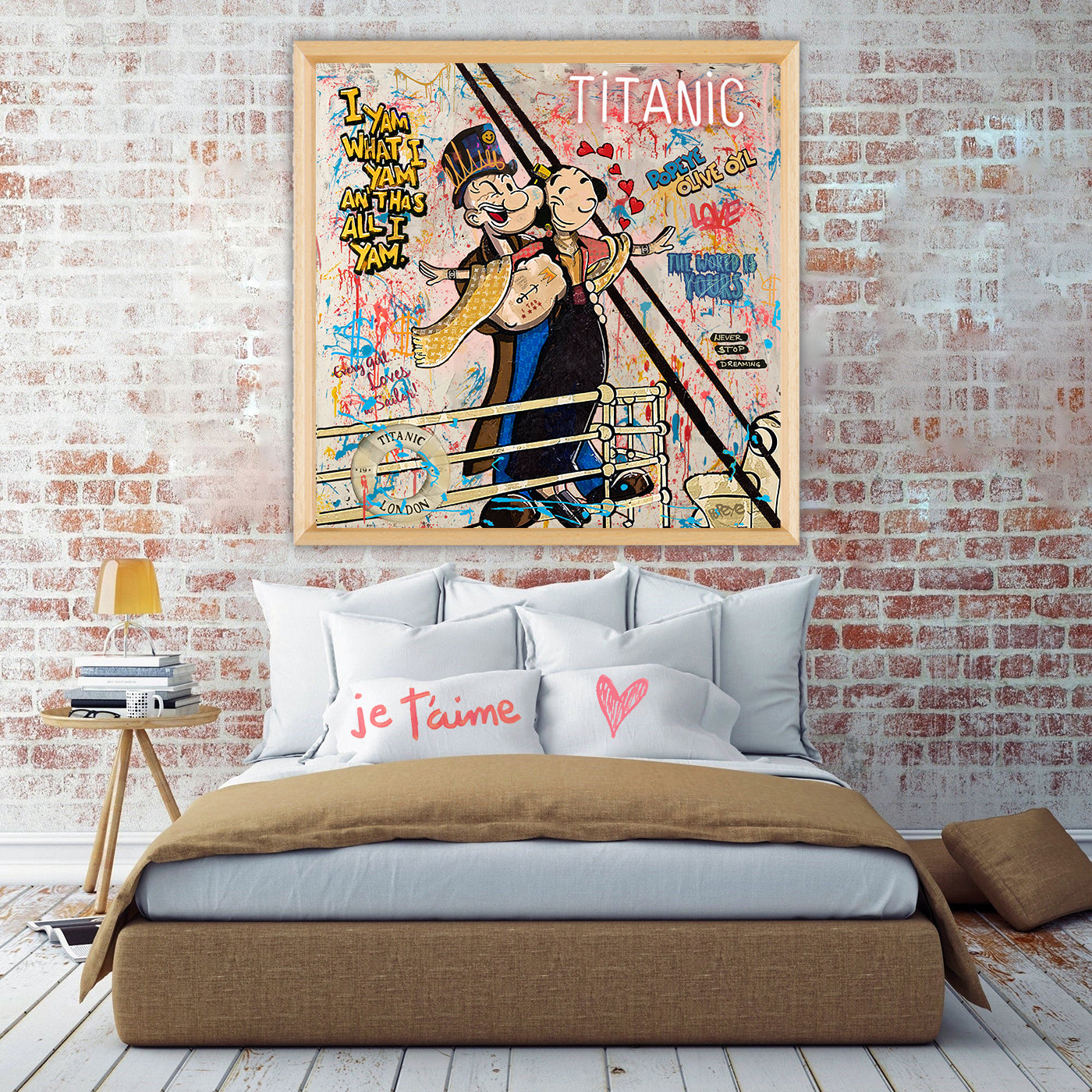Power OF Love - Cartoon Canvas