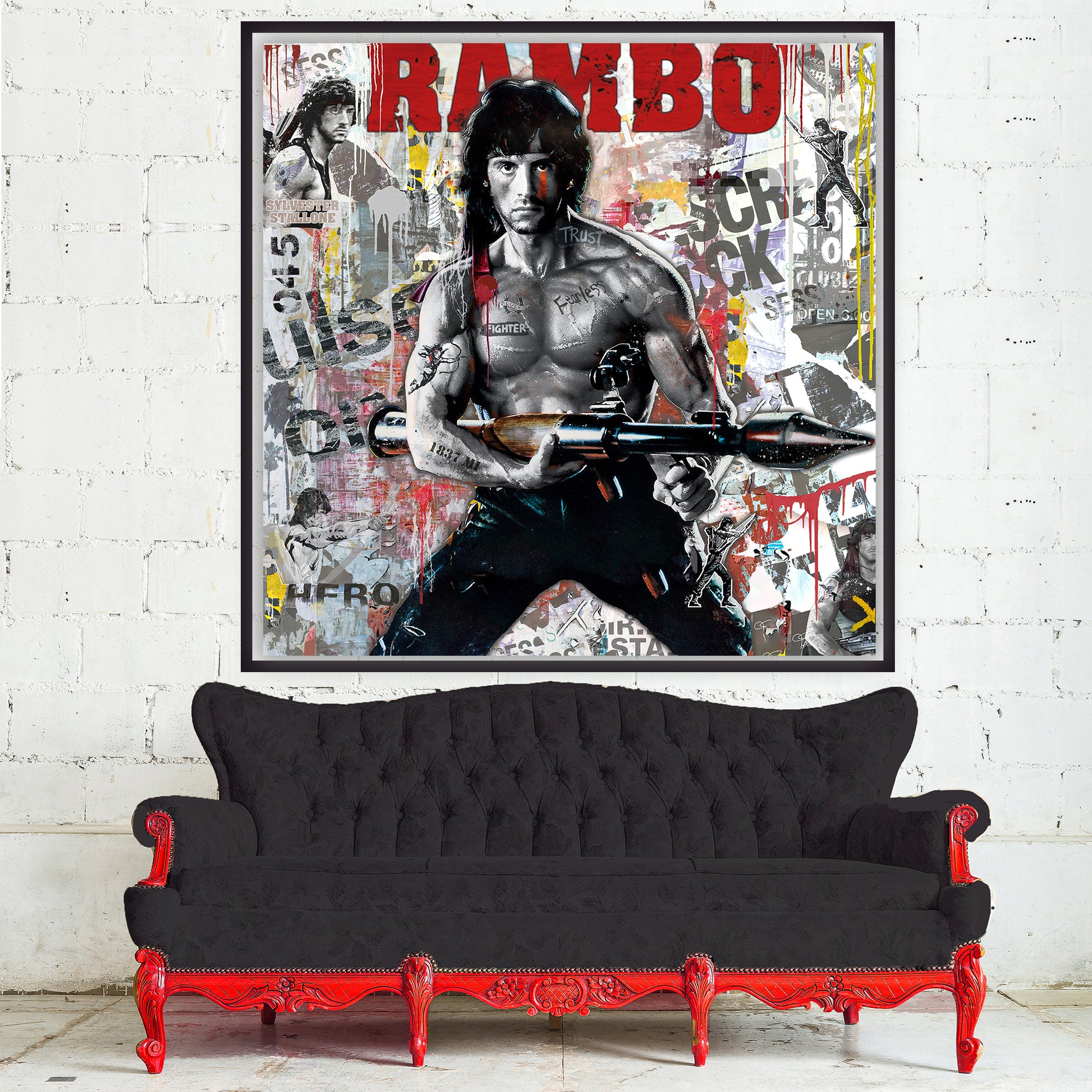 Fearless Fighter - RAMBO E MOCKUP 3
