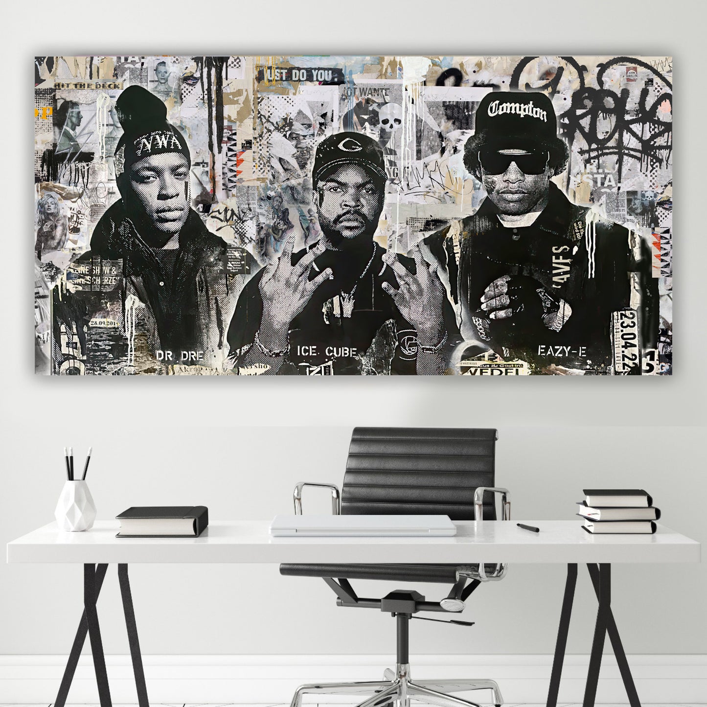 RAP Legends - Music Artists Canvas (Panoramic)