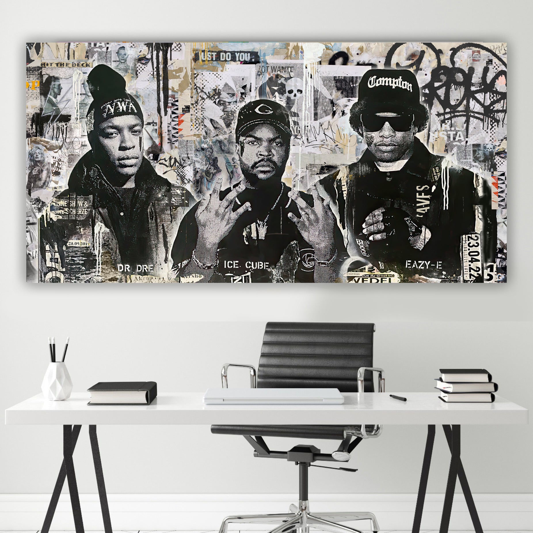 RAP Legends - Music Artists Canvas (Panoramic)
