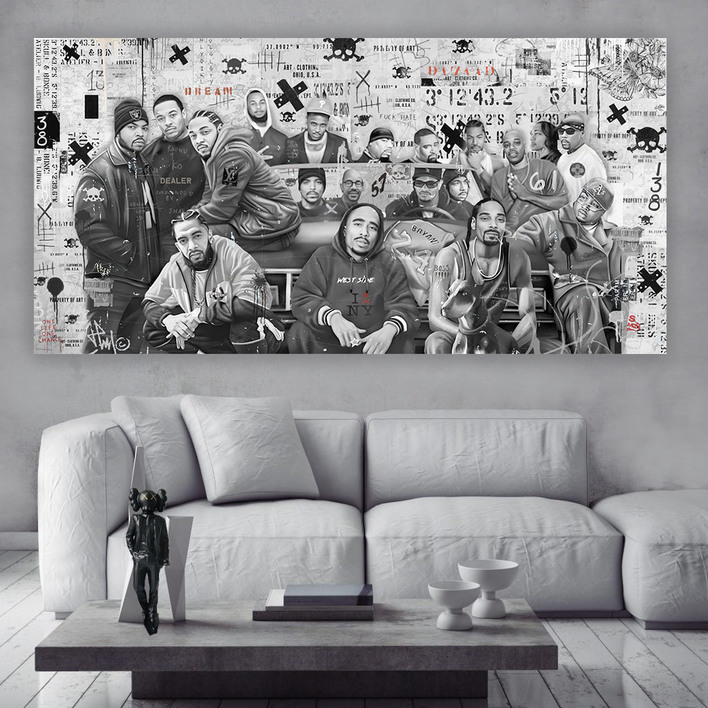 RAP Legends - RAPPERS STREET ART E  MOCKUP 4
