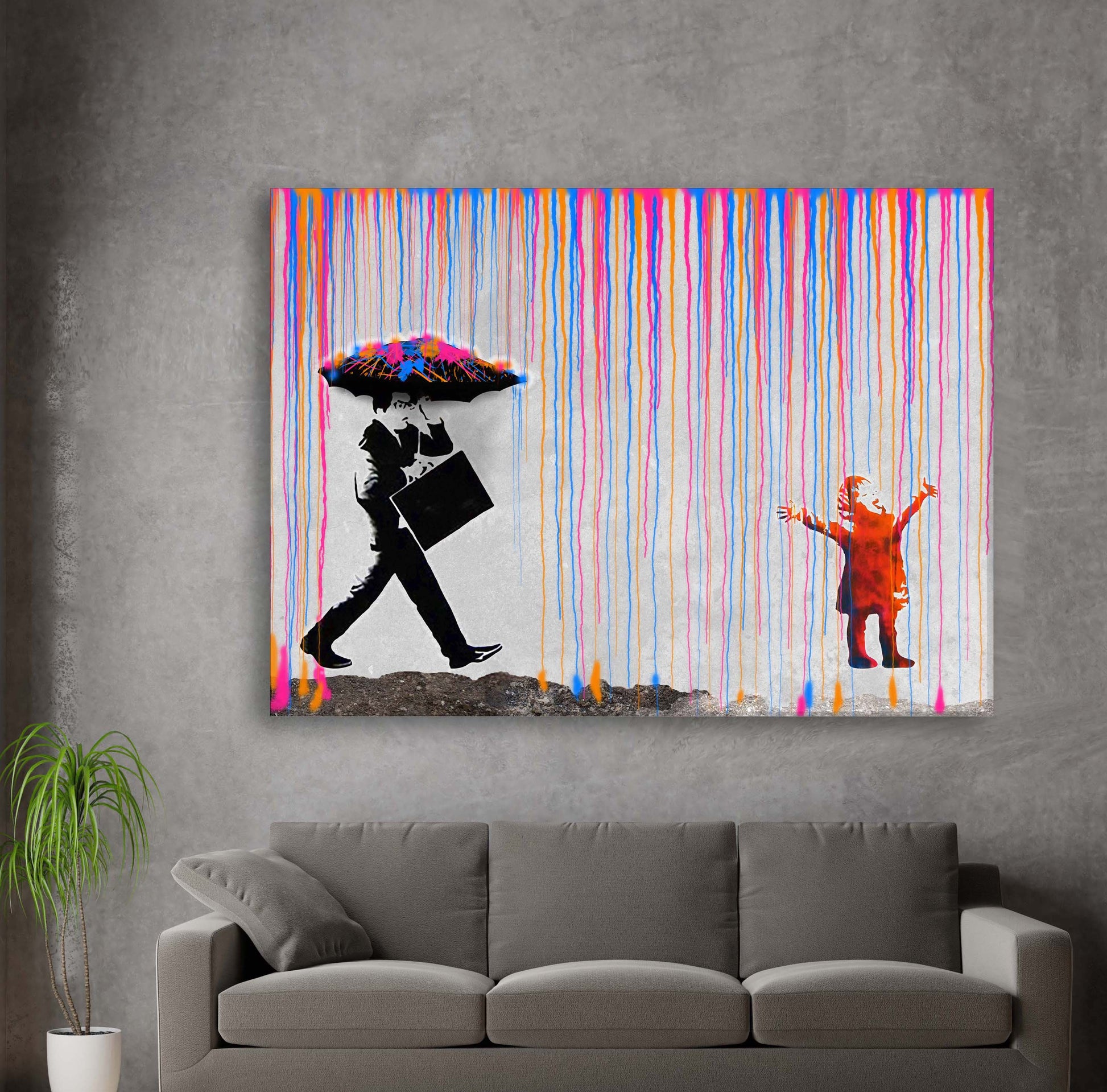 Rain Man - Pop Art Canvas