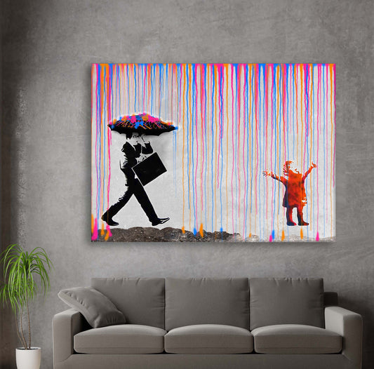 Rain Man - Pop Art Canvas