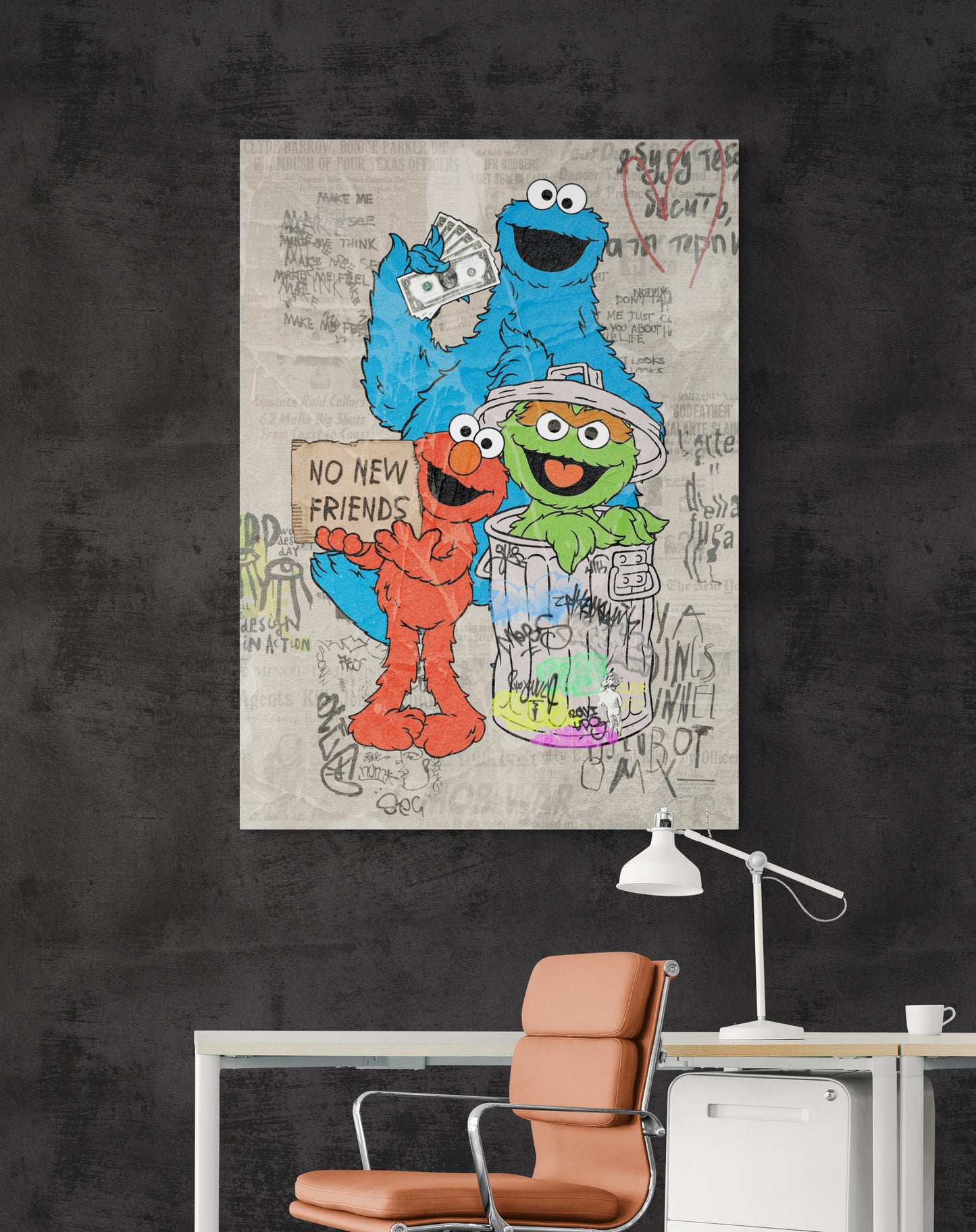 NO NEW Friends - Room 1-Elmo&Gang