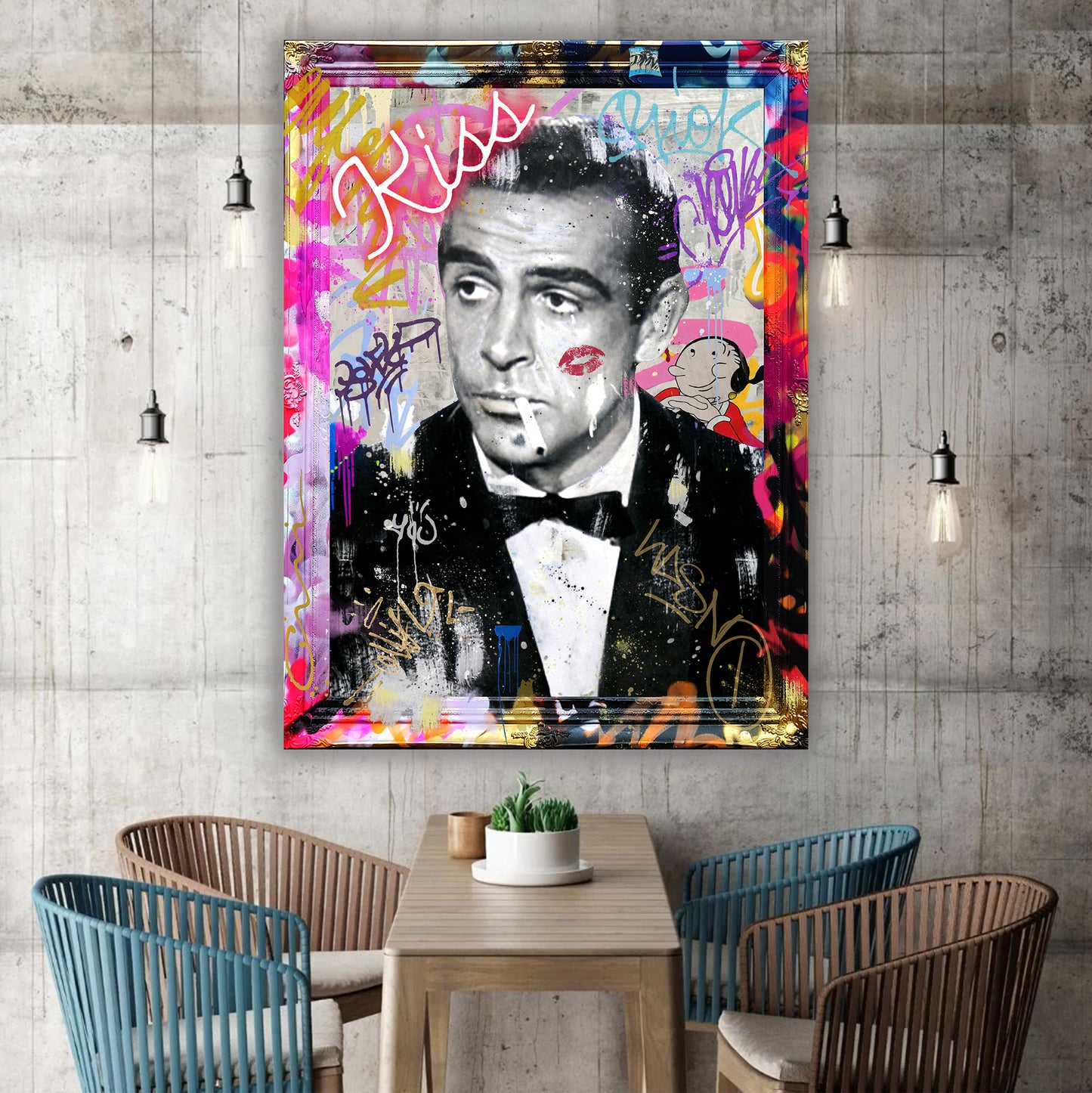 Bond'S Kiss - SEAN CONNERY STREET I  MOCKUP 2