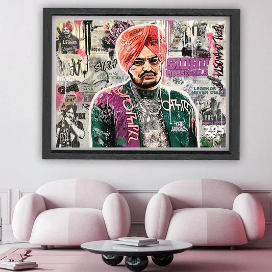 India'S Legend - Music Artists Canvas