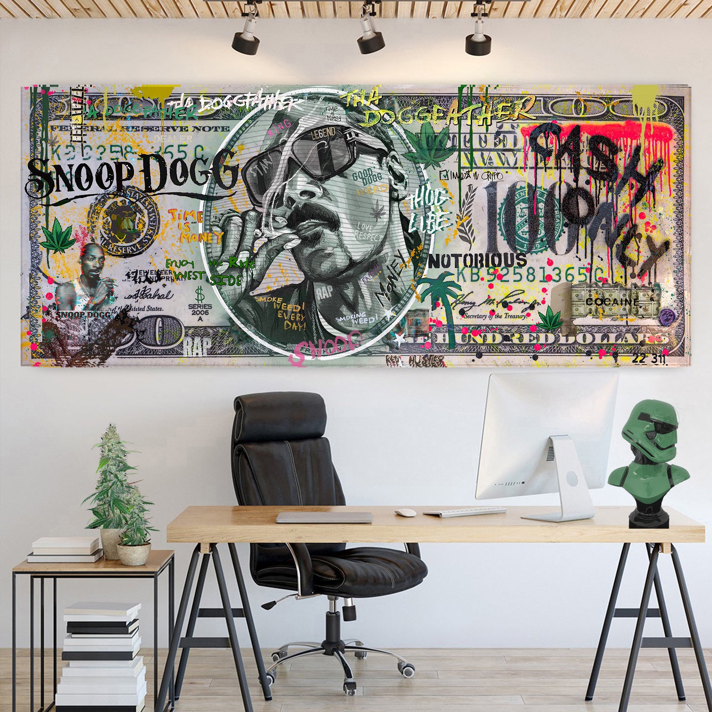 Cash Only - Music Artists Canvas (Panoramic)
