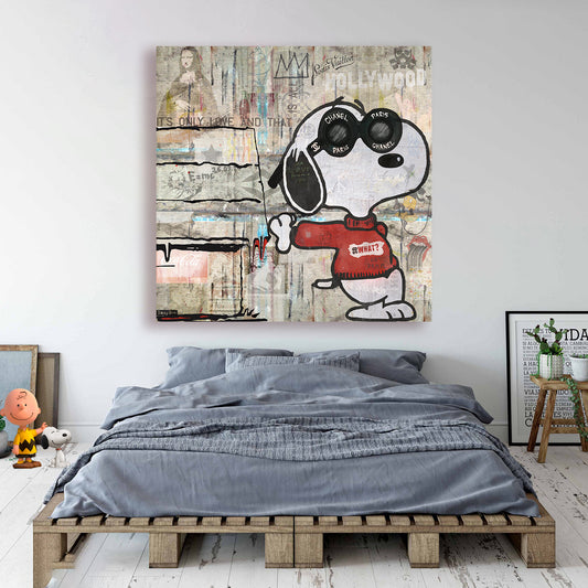 SO What - Cartoon Canvas