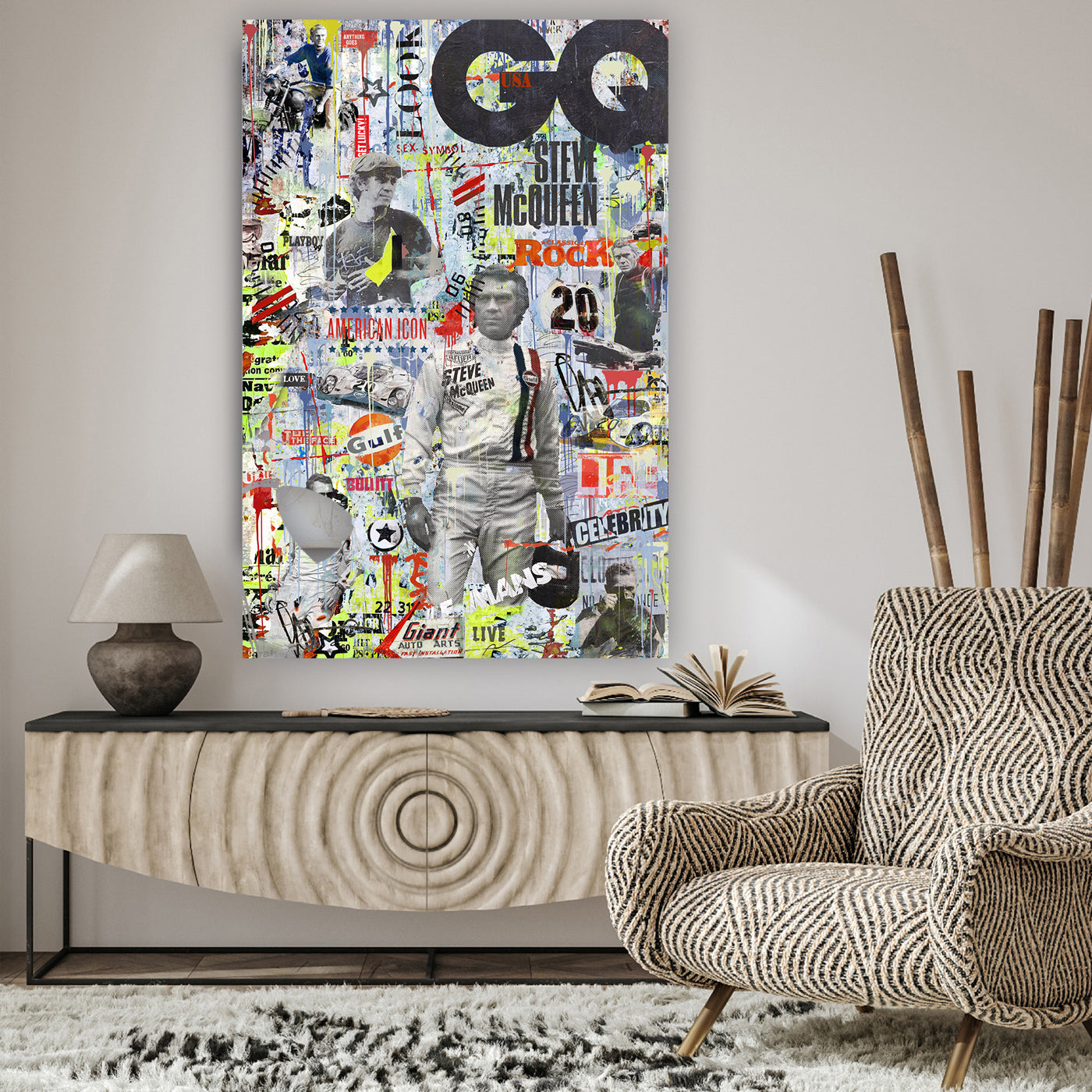 American Icon Queen - STEVE MCQUEEN  GQ MOCKUP 4