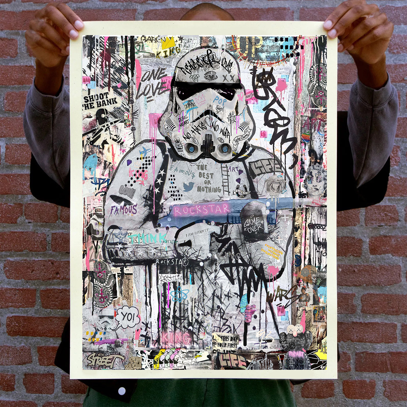 Storm Trooper - Pop Art Canvas