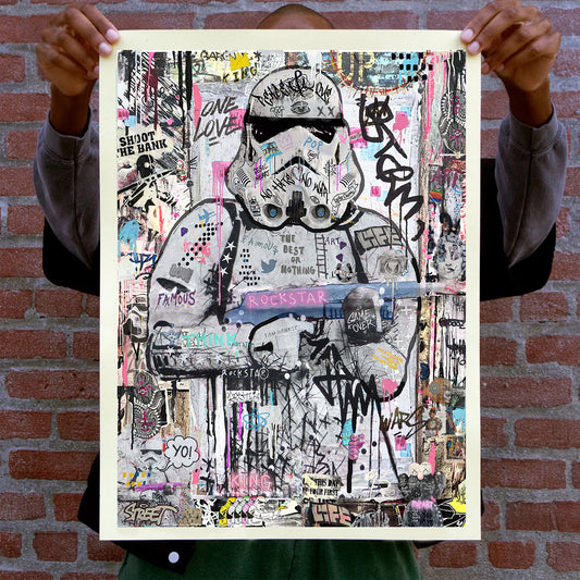 Storm Trooper - Pop Art Canvas