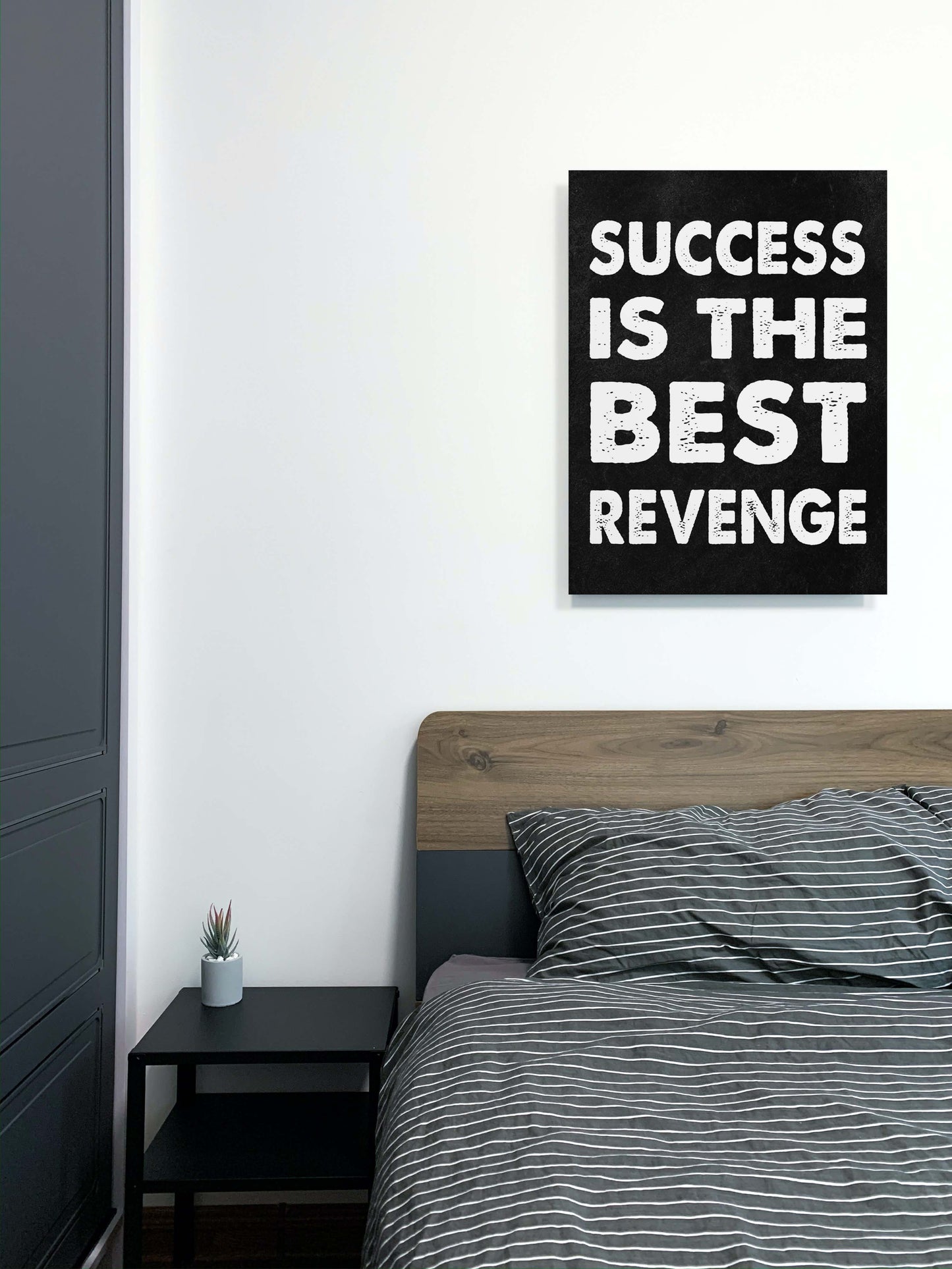 Success IS THE Best Revenge - Motivational Canvas