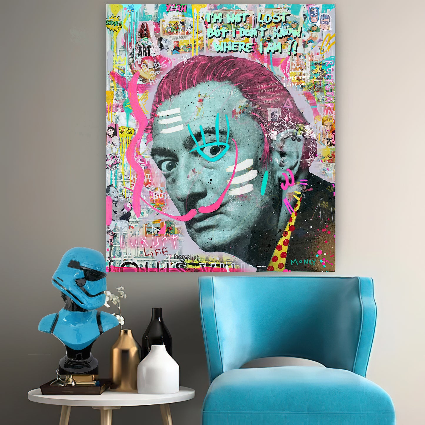 Surrealism - Pop Art Canvas