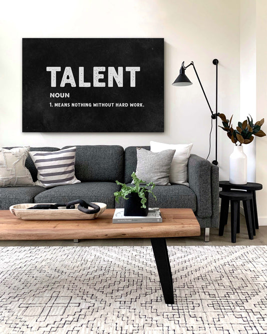 Talent Definition - Motivational Canvas