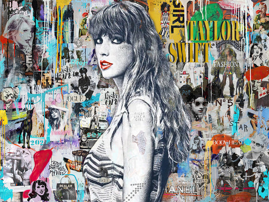 Taylor Swift - Music Artists Canvas