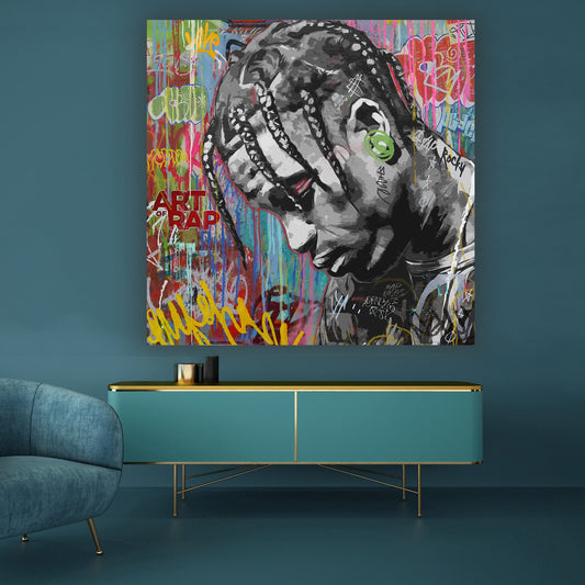 THE ART OF RAP - Music Artists Canvas