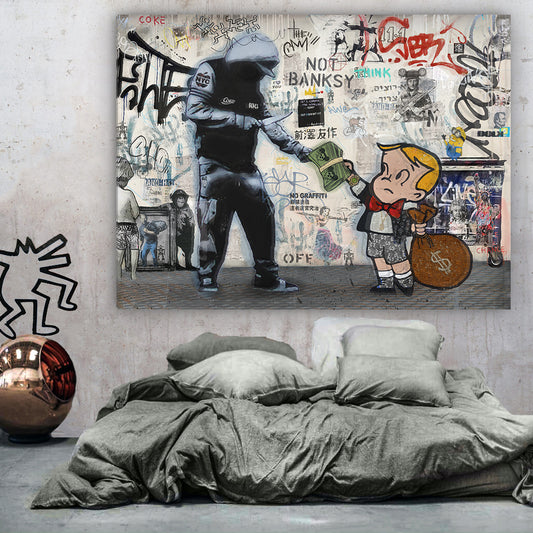 THE Hold UP - Pop Art Canvas