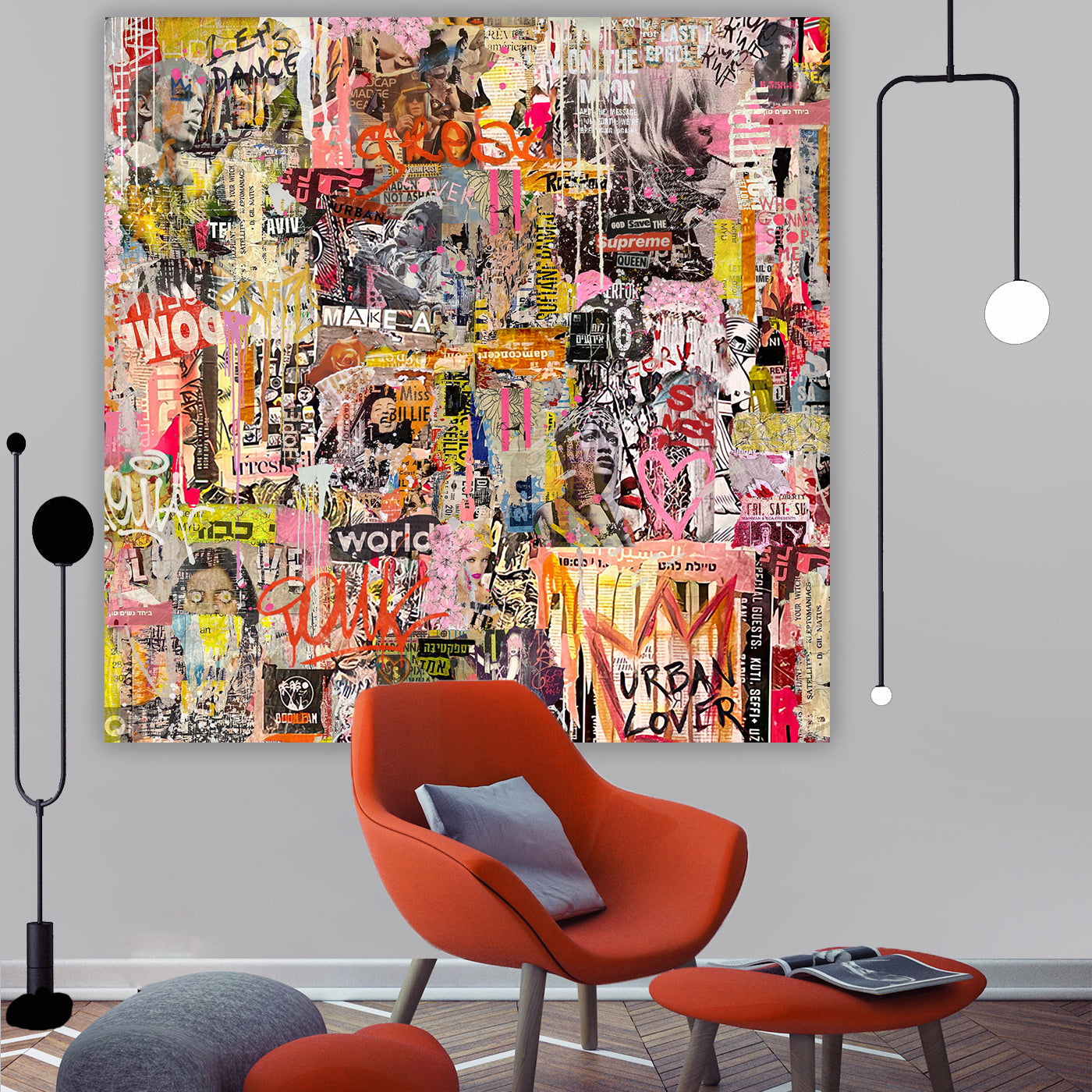 Urban Lover - Pop Art Canvas