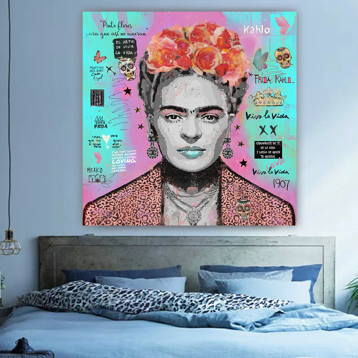 Viva LA Vida - Pop Art Canvas