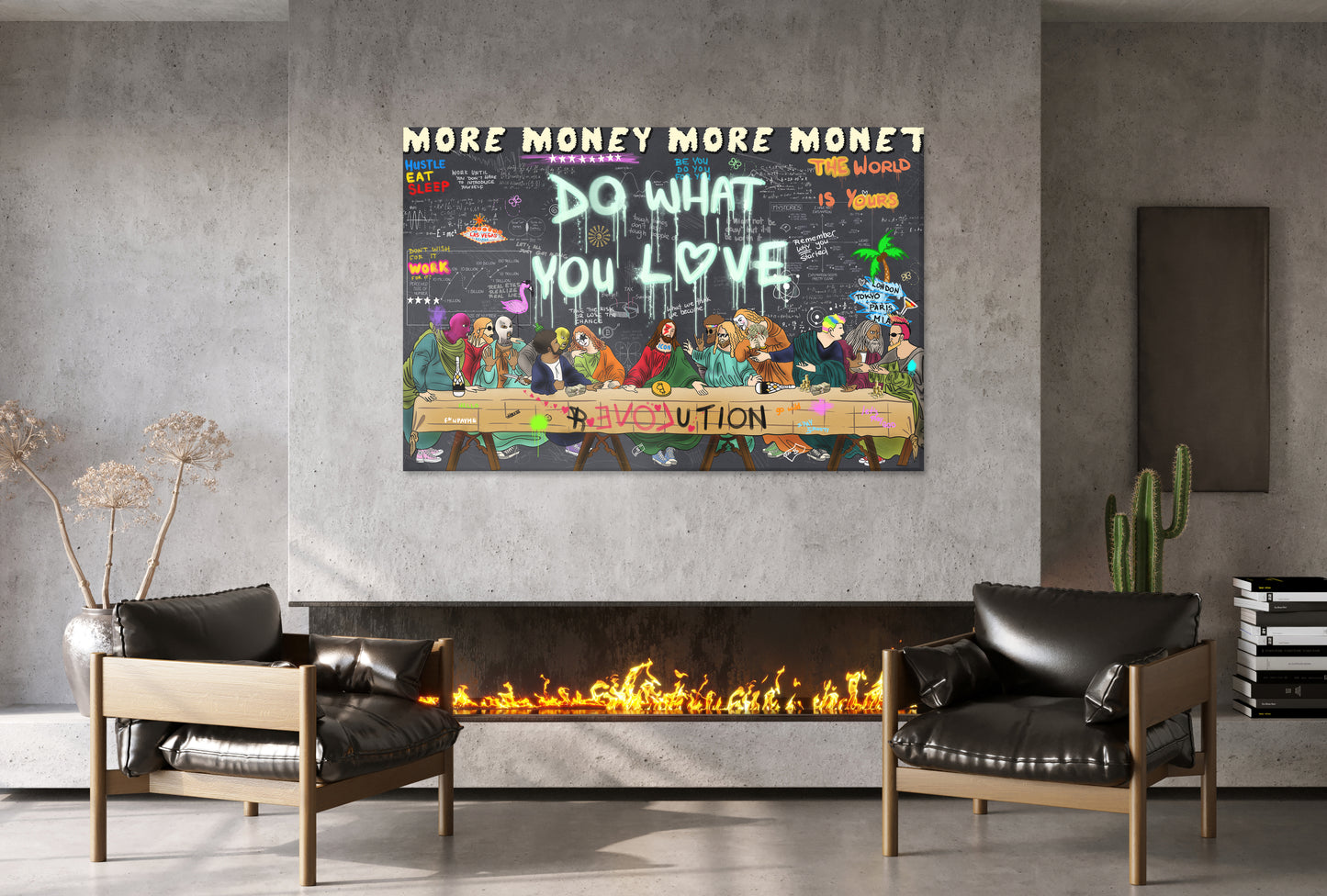What DO YOU Love - Pop Art Canvas