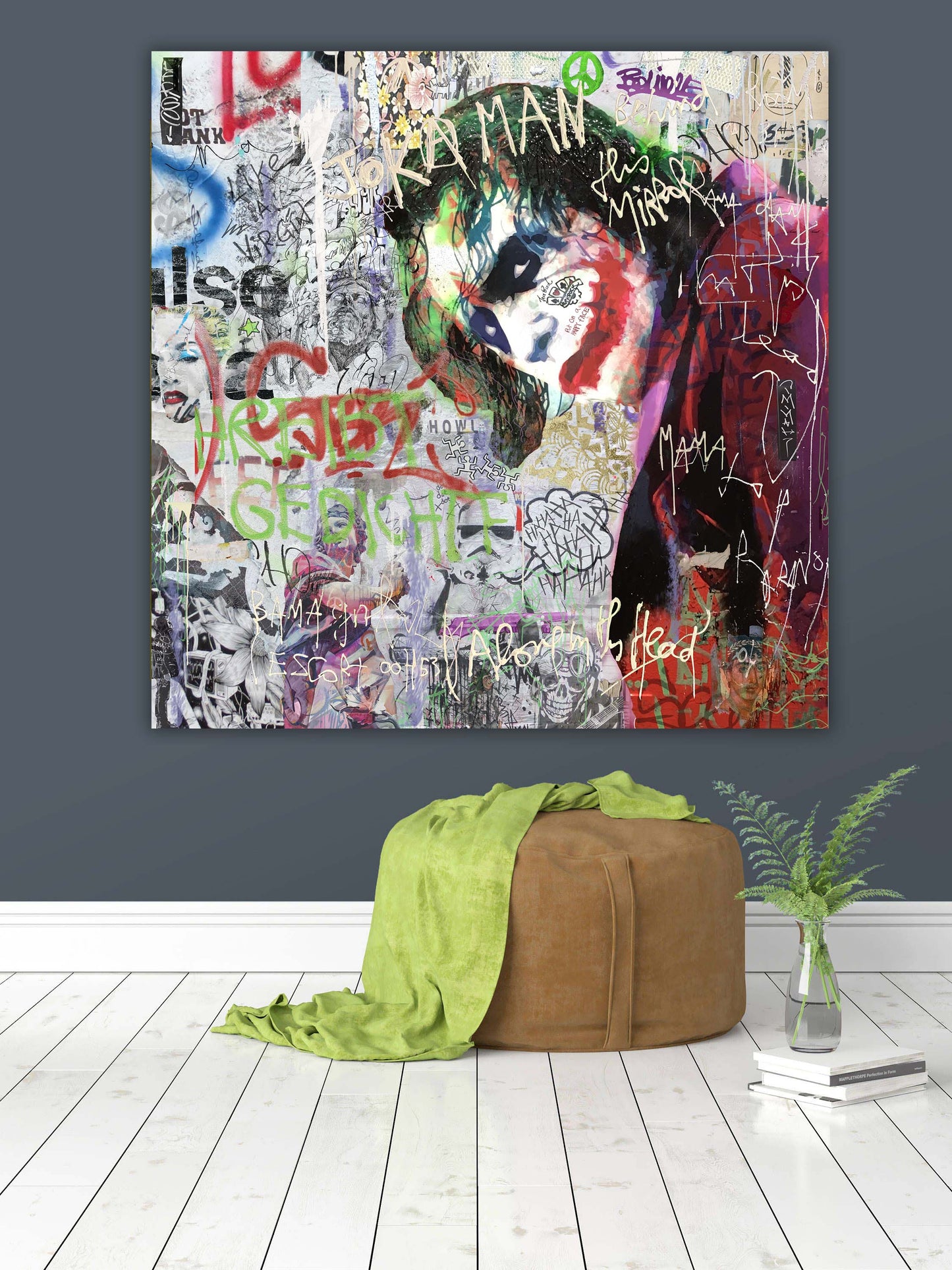 WHY SO Serious - Pop Art Canvas