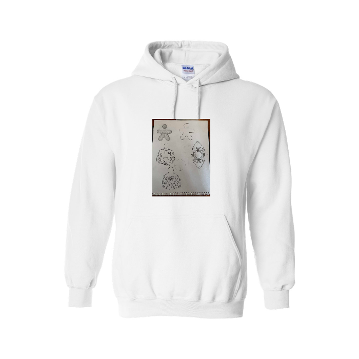 Adult Hooded Sweatshirt Gildan Heavy Blend 18500