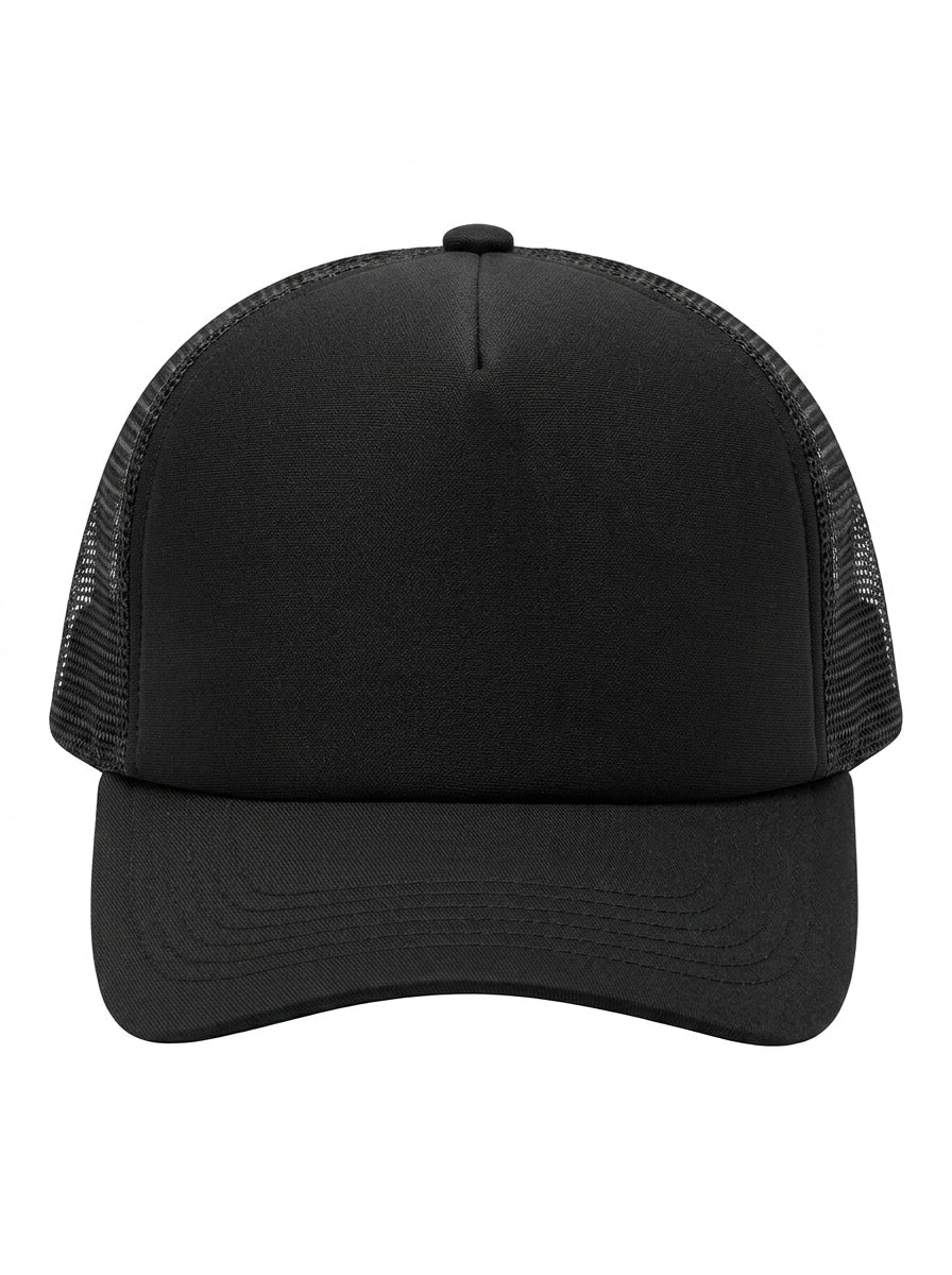 Black Trucker Hat