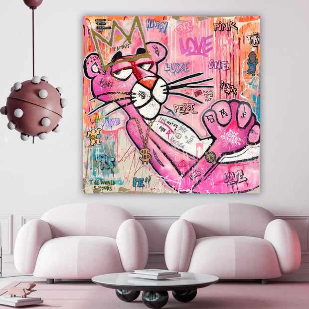 Pop Art Pink Panther 40x40 