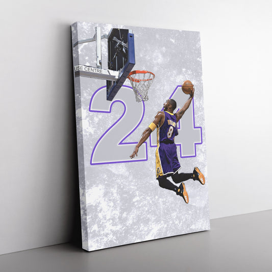 Kobe Dunkin' 24 Canvas