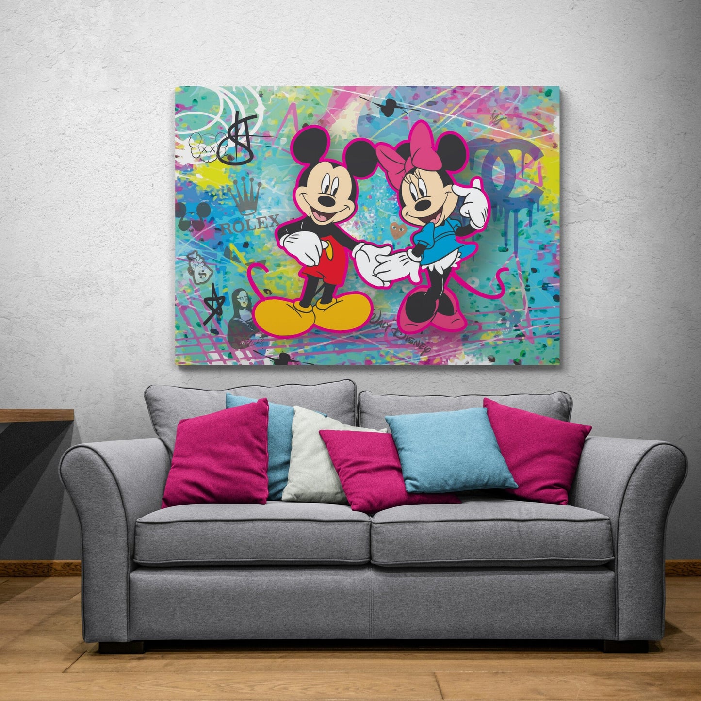 ''True Love'' - Original Canvas Wall Art by Printshopmtl
