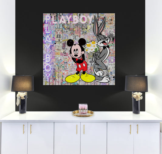 Mickey & Bugs Bunny "Play Boys"