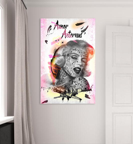 Marilyn Monroe "Amour Aeternous"