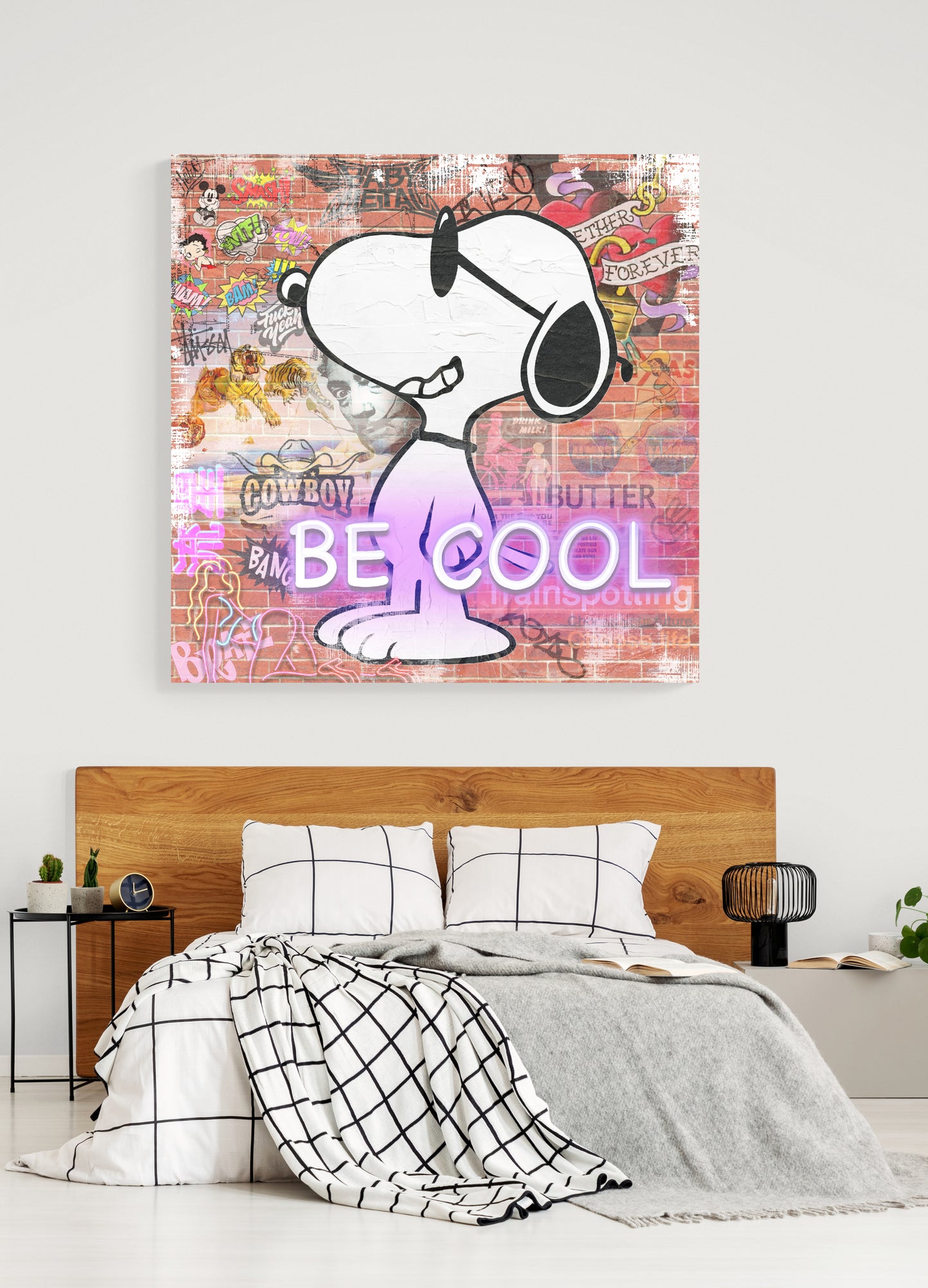 SNOOPY " BE COOL "