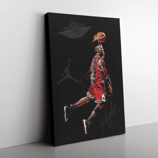 Jordan Air Canvas Art