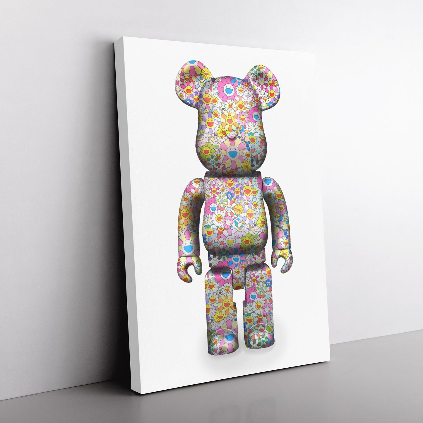 Kaws x Murakami Inspired Canvas Art