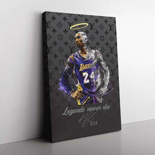 Kobe x Louis Art Canvas